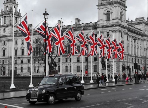 uk, british flag, england